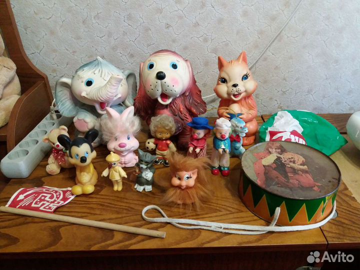 Резиновые и др. игрушки СССР