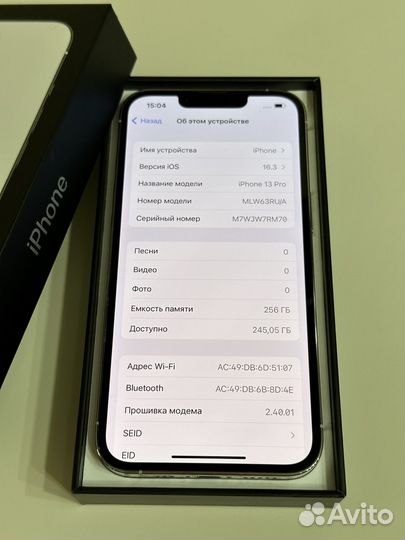 iPhone 13 Pro, 256 ГБ