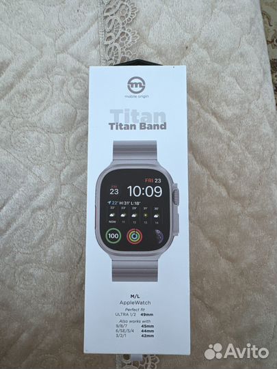 Apple watch ultra 49mm titanium