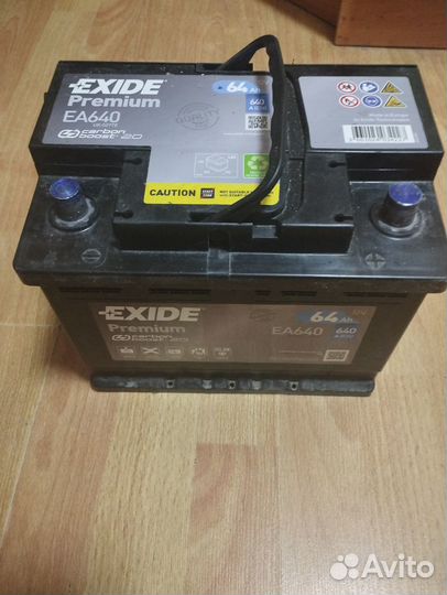 Аккумулятор бу exide