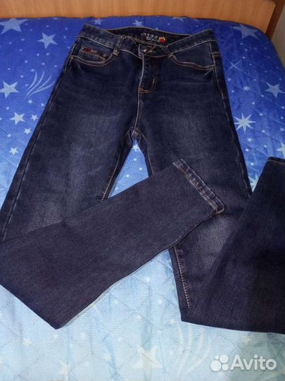 Джинсы утепленные женские