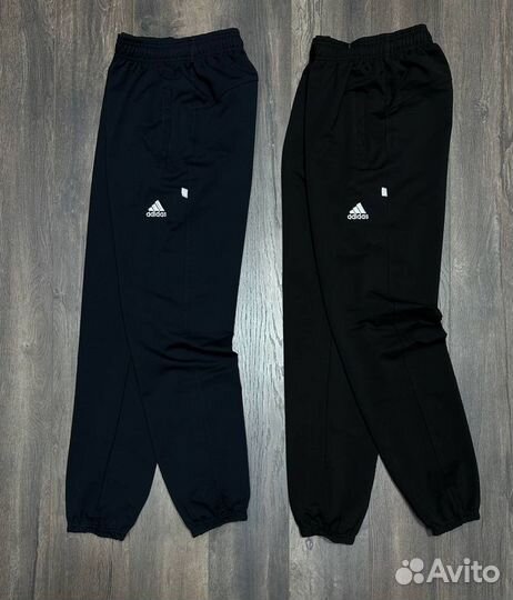 Спортивные штаны мужские Adidas трехнитка
