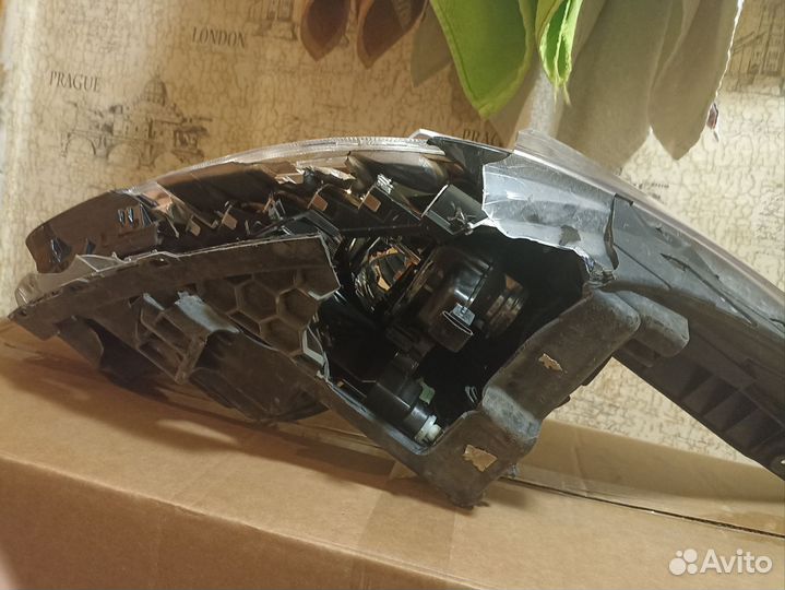 Фара правая solaris 2. 2017-2020 линза ксенон