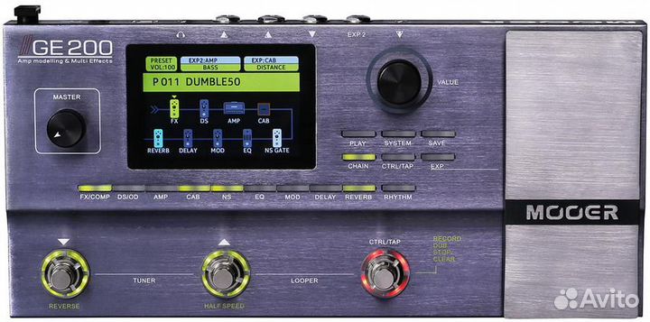 Mooer GE200 - Гитарный процессор