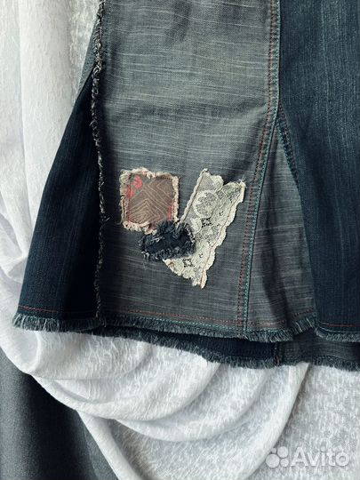 Юбка пэчворк