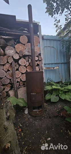 Печь под казан металл