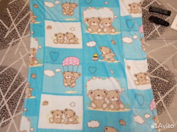 Плед детский. Новый