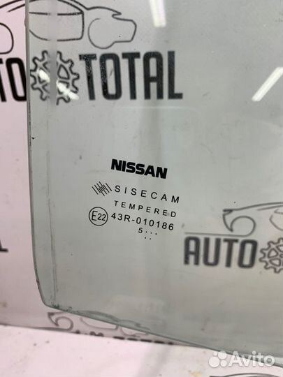 Стекло двери заднее правое Nissan Almera G15