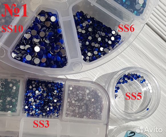 Стартовый набор для маникюра. Стразы для ногтей