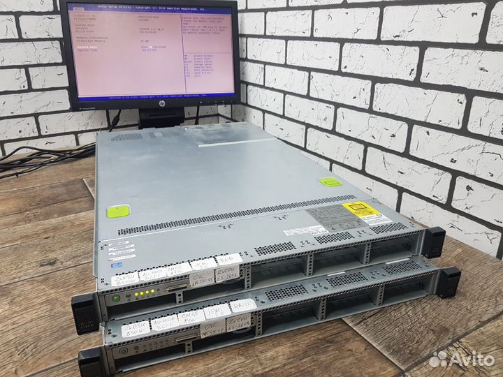 1U Сервер Cisco UCS C220 M3 / HP DL360 Gen8 8SFF