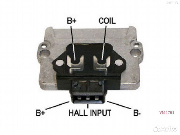 Коммутатор катушки зажигания facet volkswagen