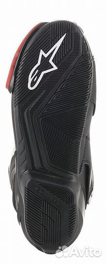 Alpinestars SMX 6 v2 Motorcycle мотоботинки Black Red