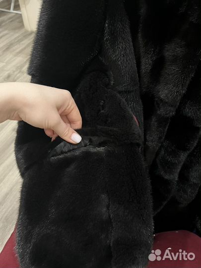 Шуба норка натуральная