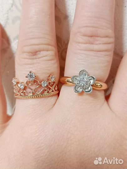 Кольцо золотое