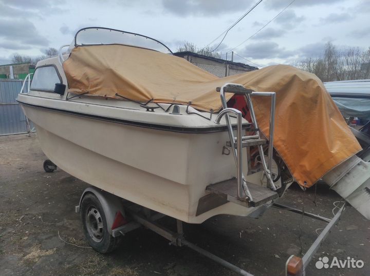 Катер Shetland 498, Johnson J50PL4SN (50 л.с.)