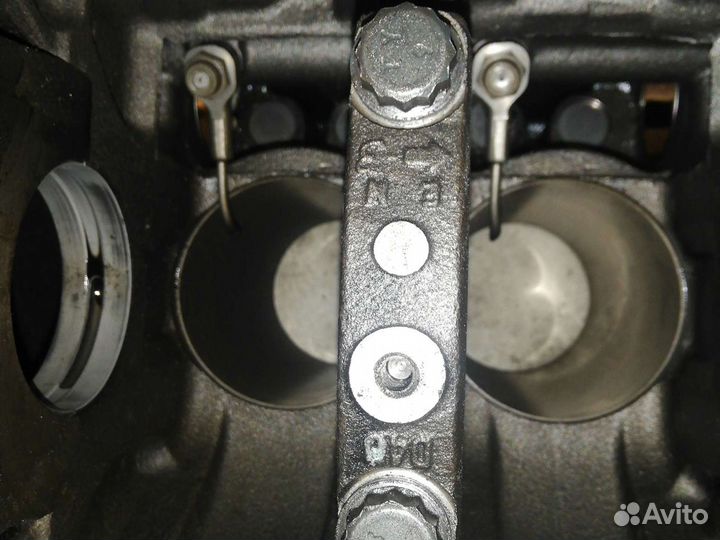 Блок цилиндров хундай HD 78. д4дд. и коленвал стан