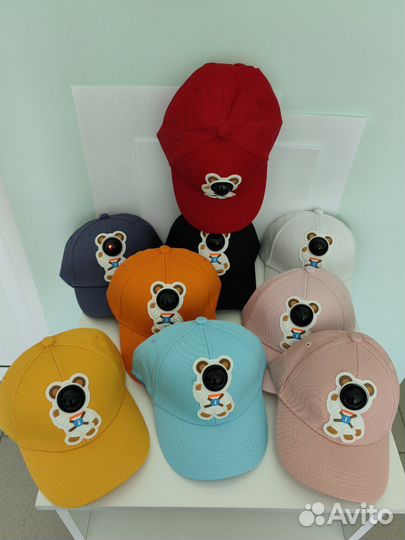 Кепка бейсболка детская со светодиодами