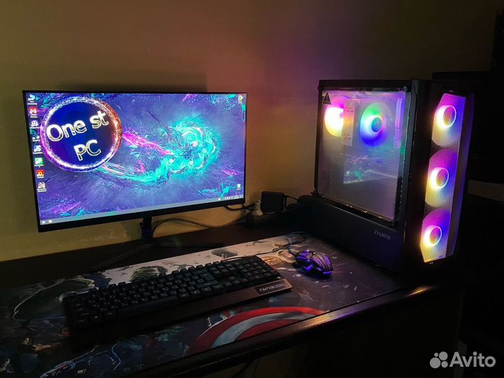 Игровой комплект R5 3600\16gb\RX5700XT 8gb\m2 512