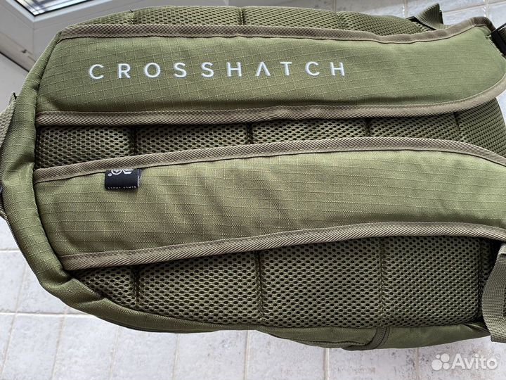 Рюкзак cross hatch зеленый и синий