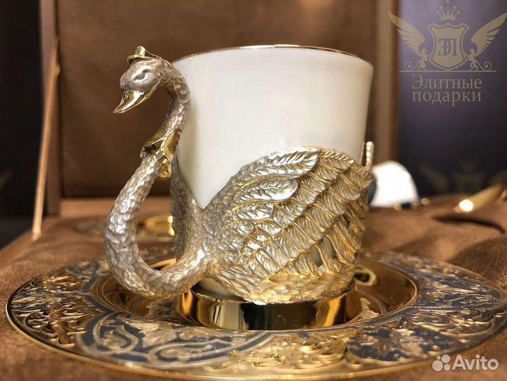 Коллекционный кофейный набор ручной работы