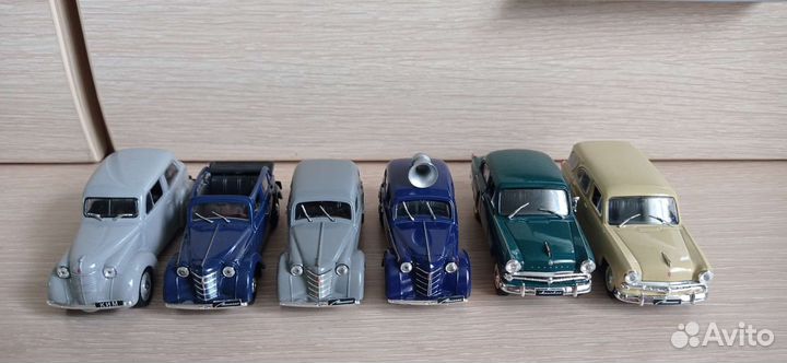 Автолегенды СССР (Москвичи) 1:43