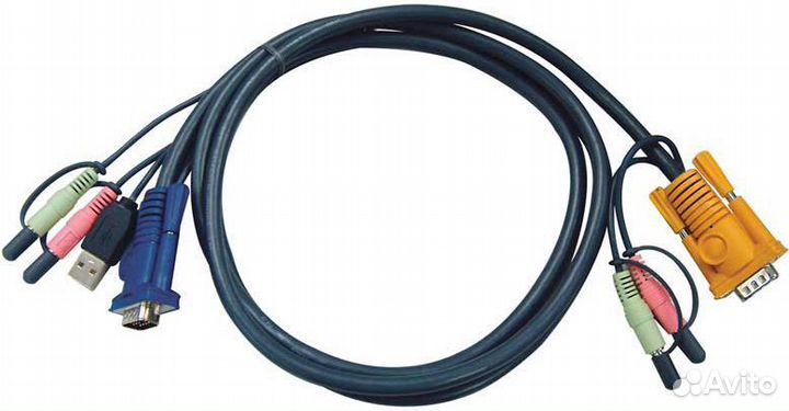 Шнур, мон+клав+мышь USB+аудио