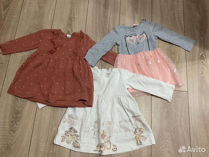 Платье для девочки 86