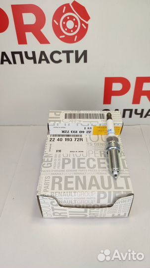 Свеча зажигания renault 224019372R оригинал