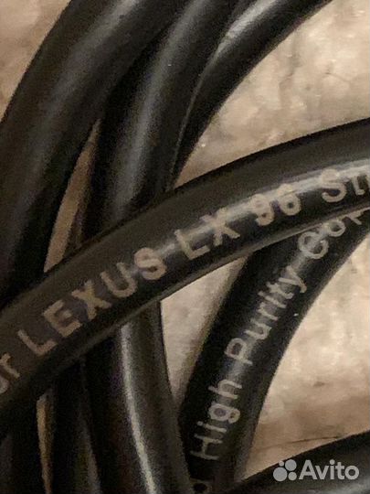 Акустический кабель audio note lexus LX 96