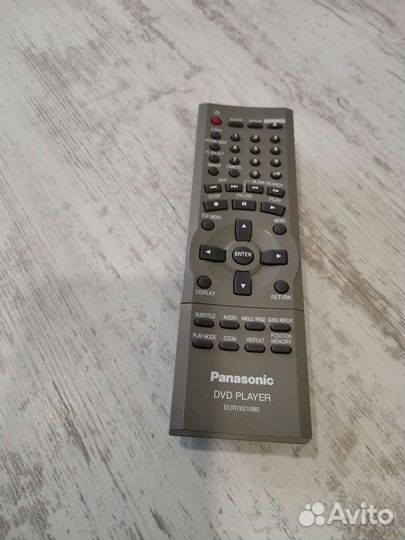 Пульт ду DVD player panasonic