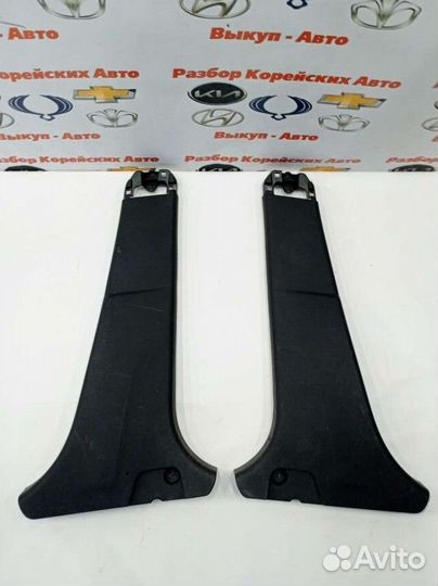 Обшивка накладка стоек Renault Duster 2