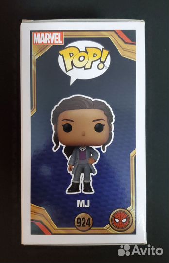 Funko pop Boble Marvel Spider-Man NWH MJ 924
