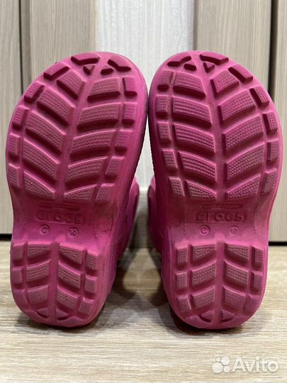 Детские резиновые сапоги crocs C10