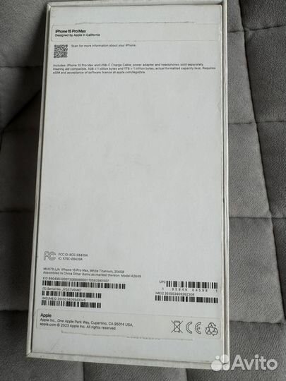 iPhone 15 Pro Max, 256 ГБ