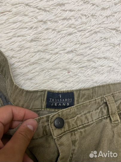 Вельветовые Штаны Trussardi Jeans Vintage Оригинал