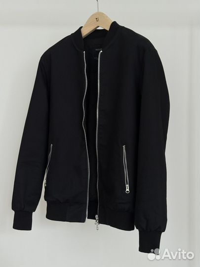 Бомбер черный P&B