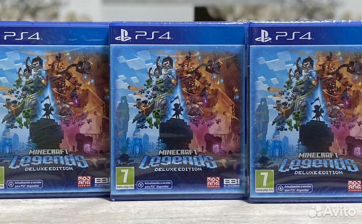 Minecraft Legends (Новый Диск) Sony PS4