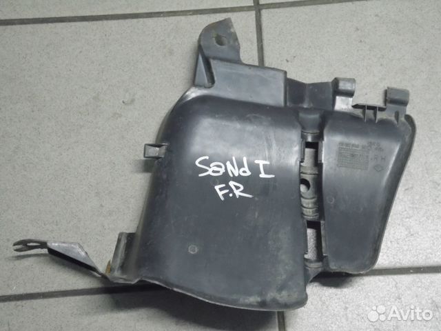 Защита двигателя правая Рено Логан Сандеро