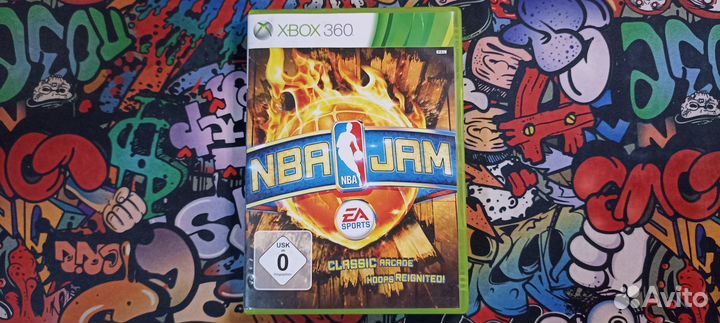 NBA Jam (Xbox 360) в комплекте с руководством поль