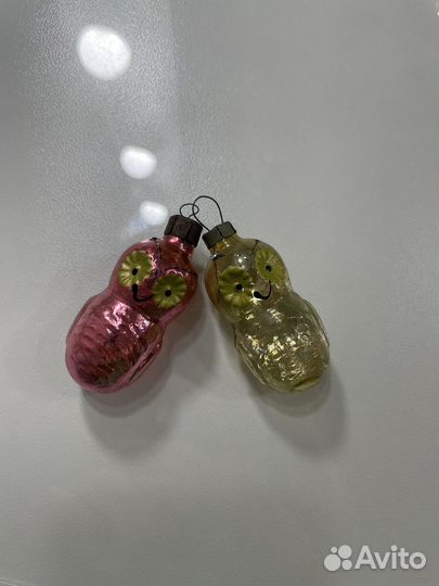 Елочные игрушки СССР