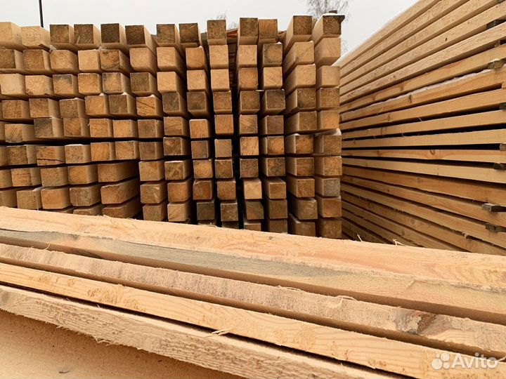 Доска Пиломатериал ГОСТ 26002 105мм