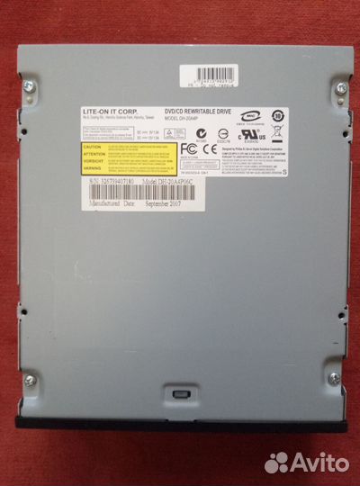 DVD/CD Rewritable Drive (перезаписываемый диск), m