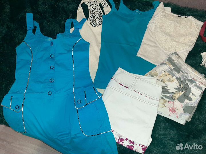Летние вещи пакетом женские 46 р-р