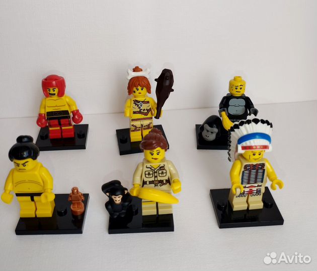 Лего minifigures разные серии