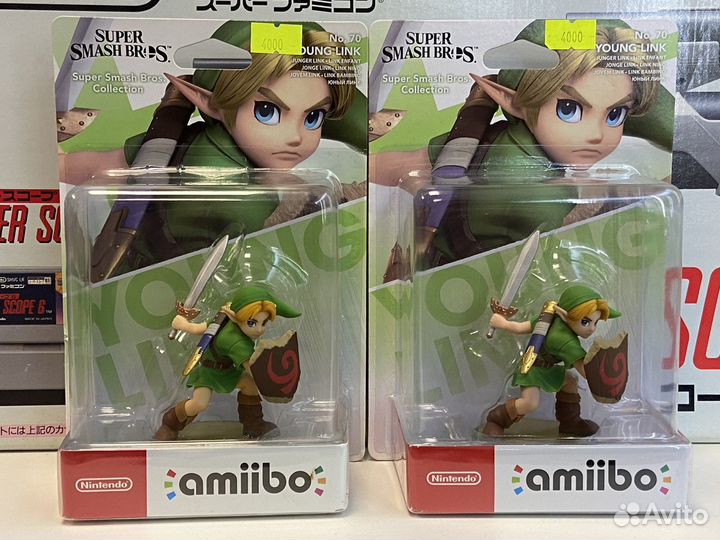 Amiibo Super Smash Bros Young Link No. 70