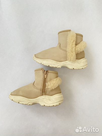 Ботинки zara утепленные