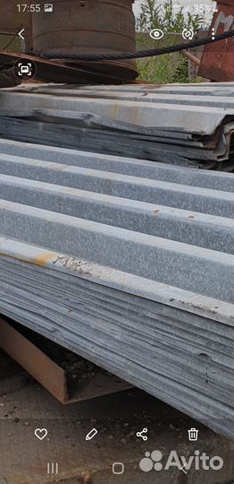 Листы профнастила бу продам