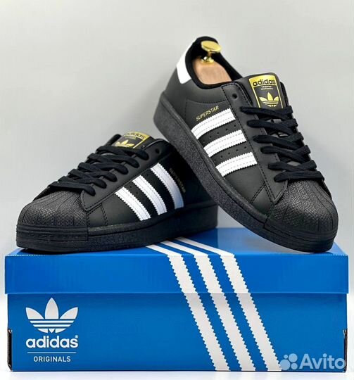 Adidas Superstar (черные)