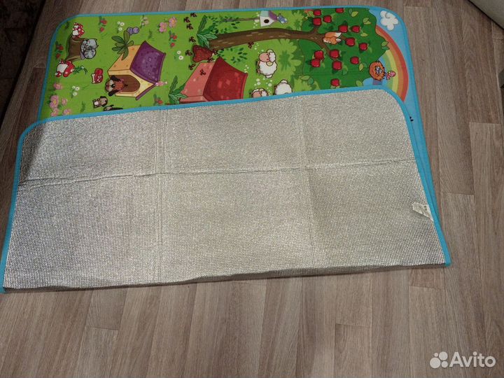 Детский коврик для ползания складной