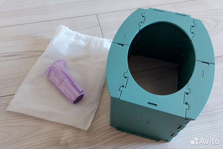 Горшок походный складной новый